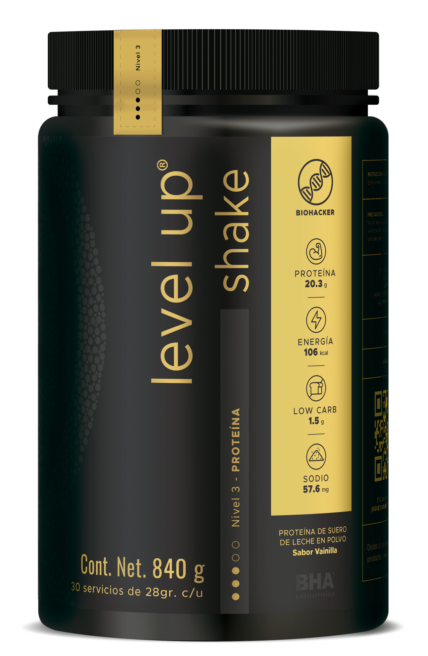 Level Up Shake Vainilla